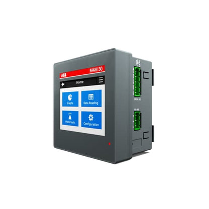 ABB M4M 30 Network Analyzer 4I/O 96x96mm panel power meter - view 2