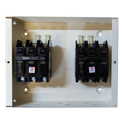 ABB MTS 30A 3 Pole Single Phase Manual Transfer Switch with KOTEN Housing