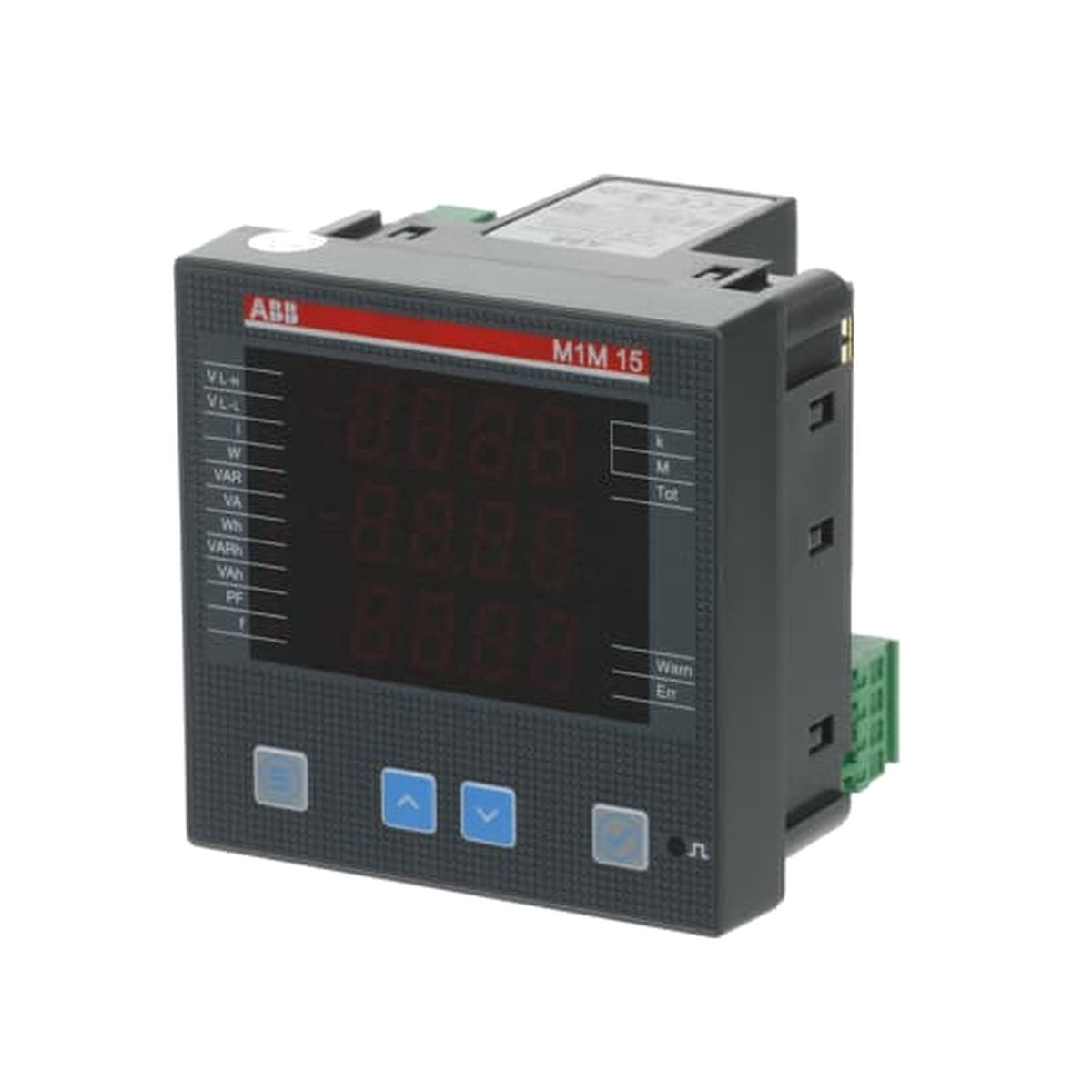 ABB M1M 15 Multimeter 96x96mm panel power meter - view 2
