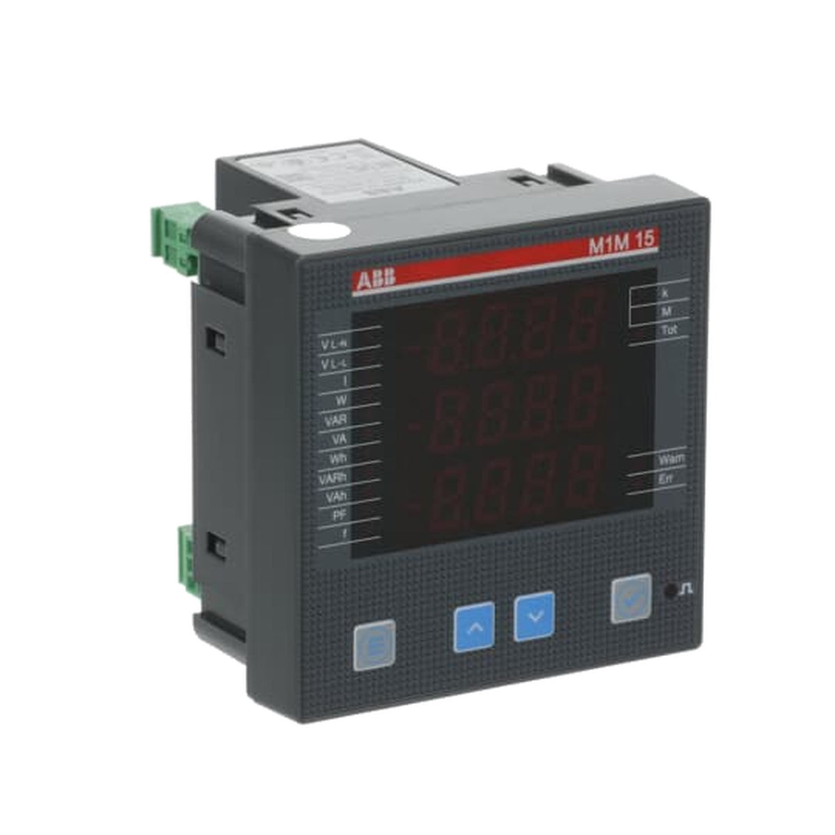 ABB M1M 15 Multimeter 96x96mm panel power meter - view 3