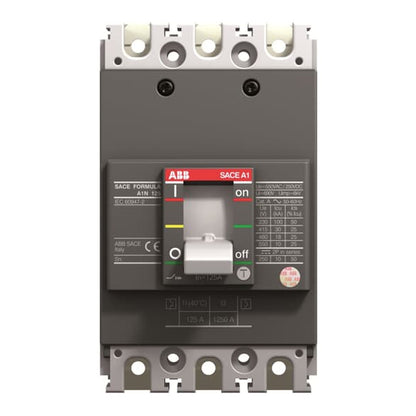 ABB SACE Formula A1 125AF 3 Pole MCCB front view