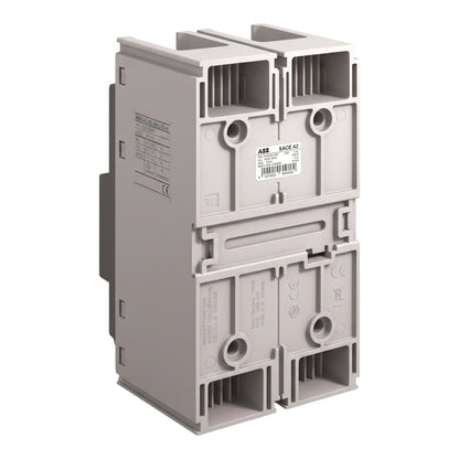 An industrial electrical component, specifically an ABS SACH 42 modular contactor, shown from a three-quarters perspective on a solid white background.