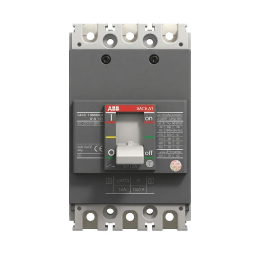ABB SACE 16A 3P Industrial Circuit Breaker MCCB 125AF 25KAIC 220V SACE A1B125AF-3P16A