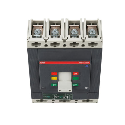 An ABB 6AC/DC T-Modular contactor shown from a front-facing perspective on a solid white background.
