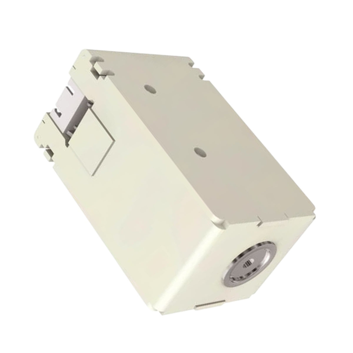 A compact rectangular electronic module or sensor unit in a light beige/off-white plastic housing, shown at an angle on a plain white background.