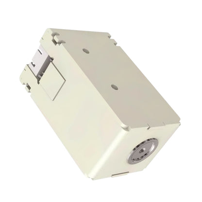 A compact rectangular electronic module or sensor unit in a light beige/off-white plastic housing, shown at an angle on a plain white background.