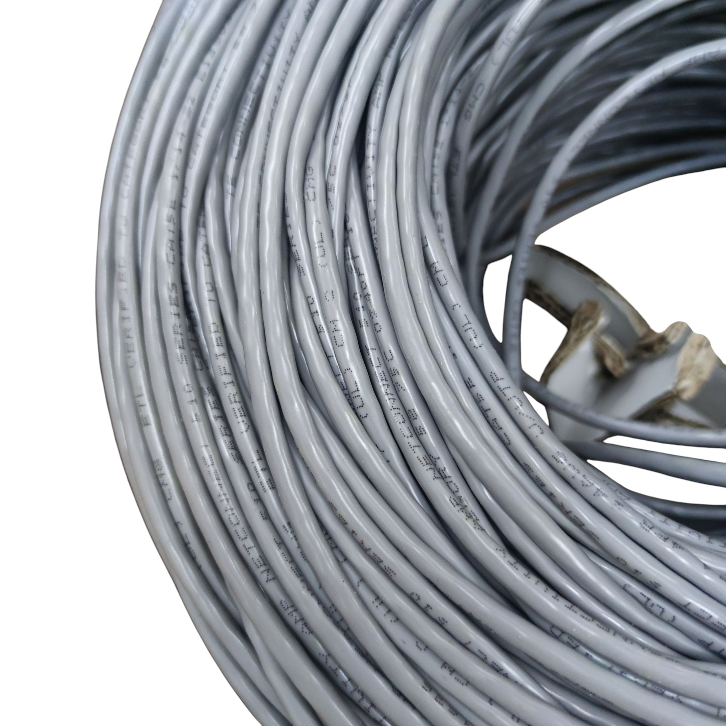 AMP CAT5e UTP LAN Cable 300 Meters, CAT5, Internet Cable, Data Cable, Ethernet Cable 1 Roll 300 meters per roll 8 solid wire 24AWG 4 Pairs Gray