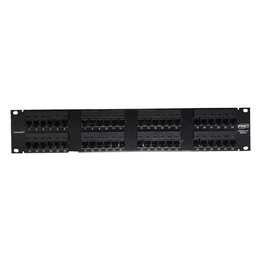 AMP CAT 6 Patch Panel 48 Port Network Access Point