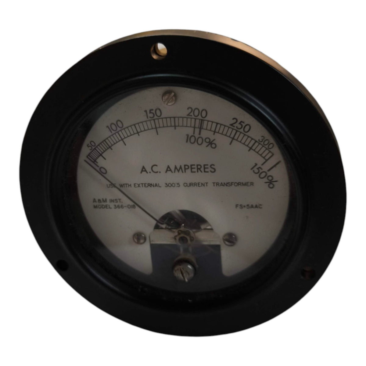 A round analog A.C.