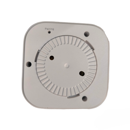 Aegislink wireless interlinked smoke alarm base for CCTV and security system installation