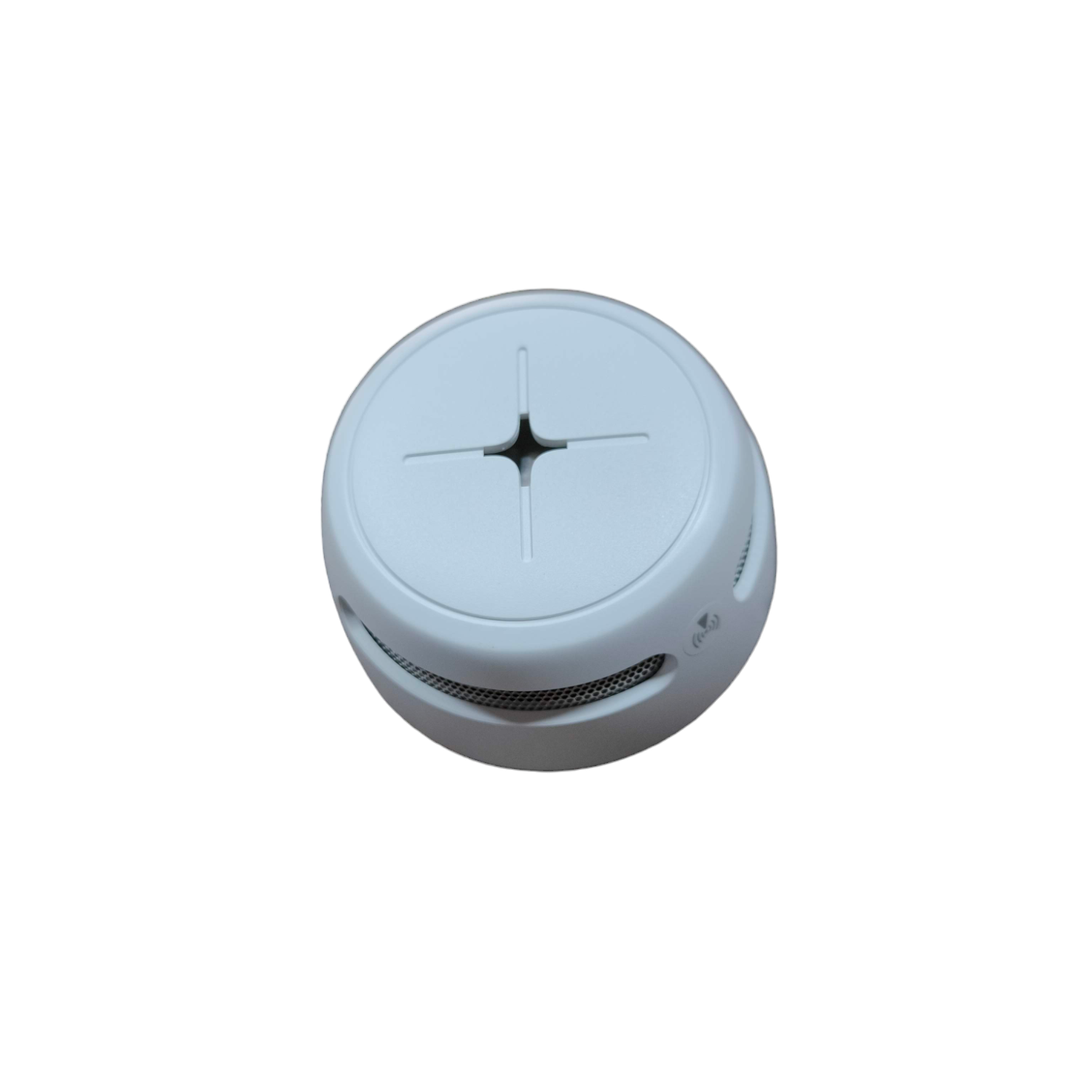 Aegislink wireless interlinked smoke alarm in white for advanced fire detection and safety