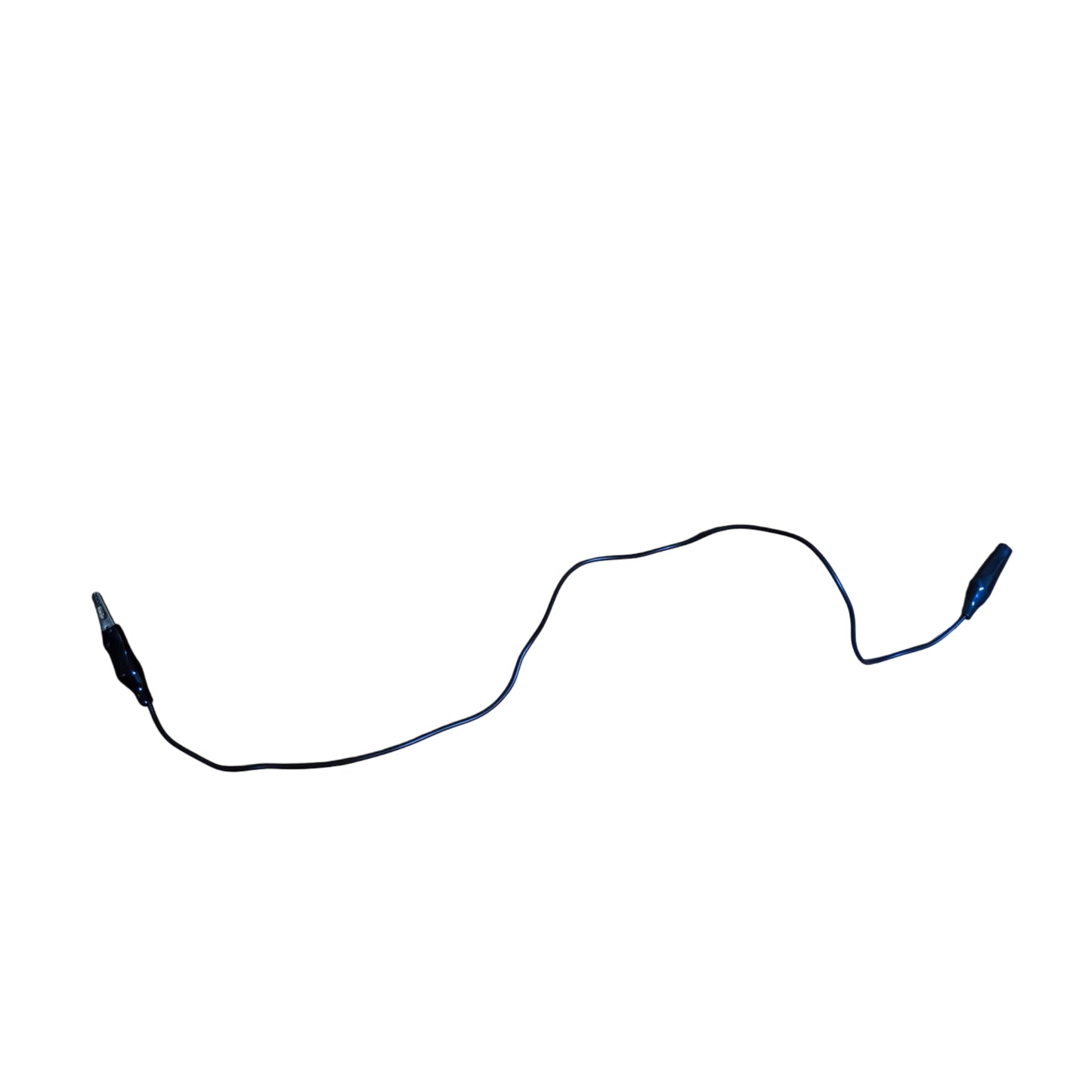 Alligator Clip with 0.25mm AWG 26 Wire 0.5Meter Available in Black and White