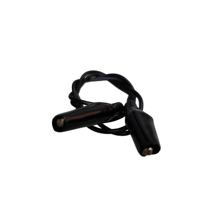 Alligator Clip with 0.25mm AWG 26 Wire 0.5Meter Available in Black and White