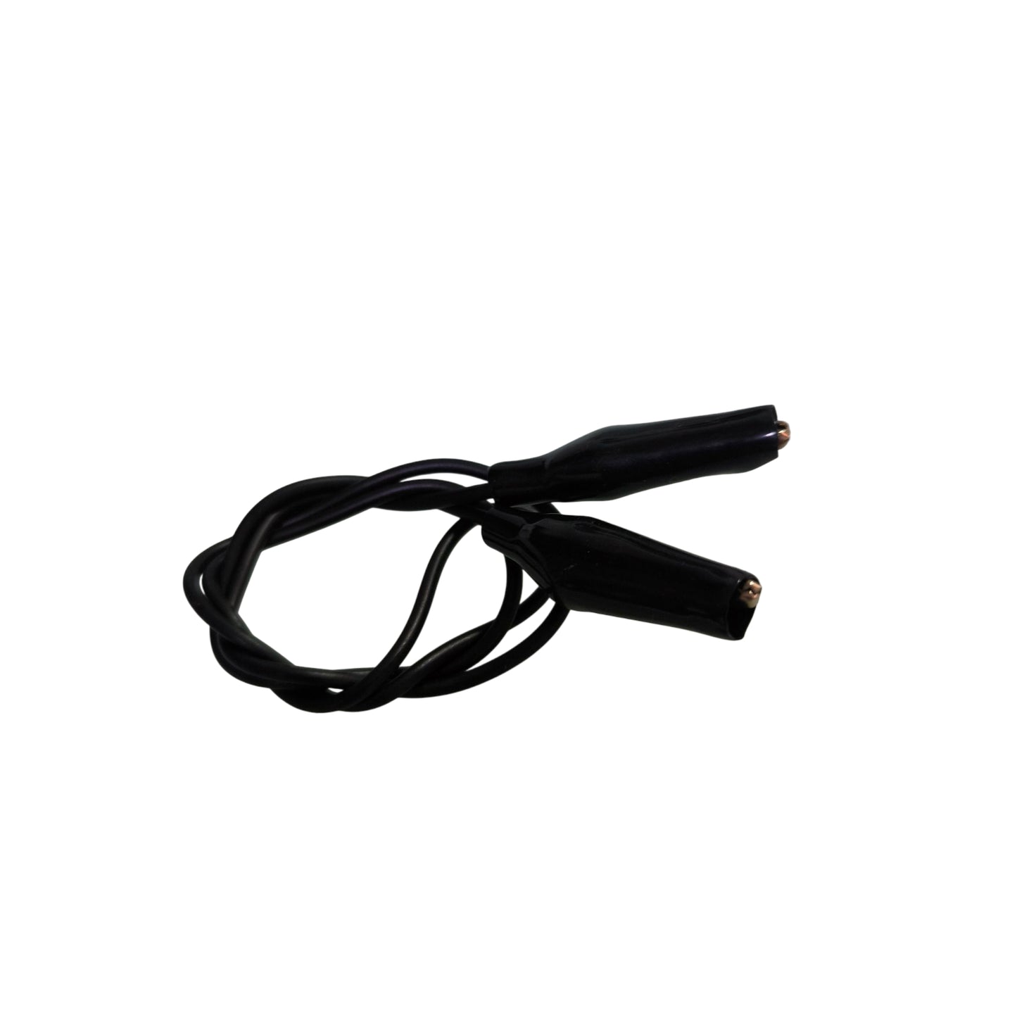 Alligator Clip with 0.25mm AWG 26 Wire 0.5Meter Available in Black and White