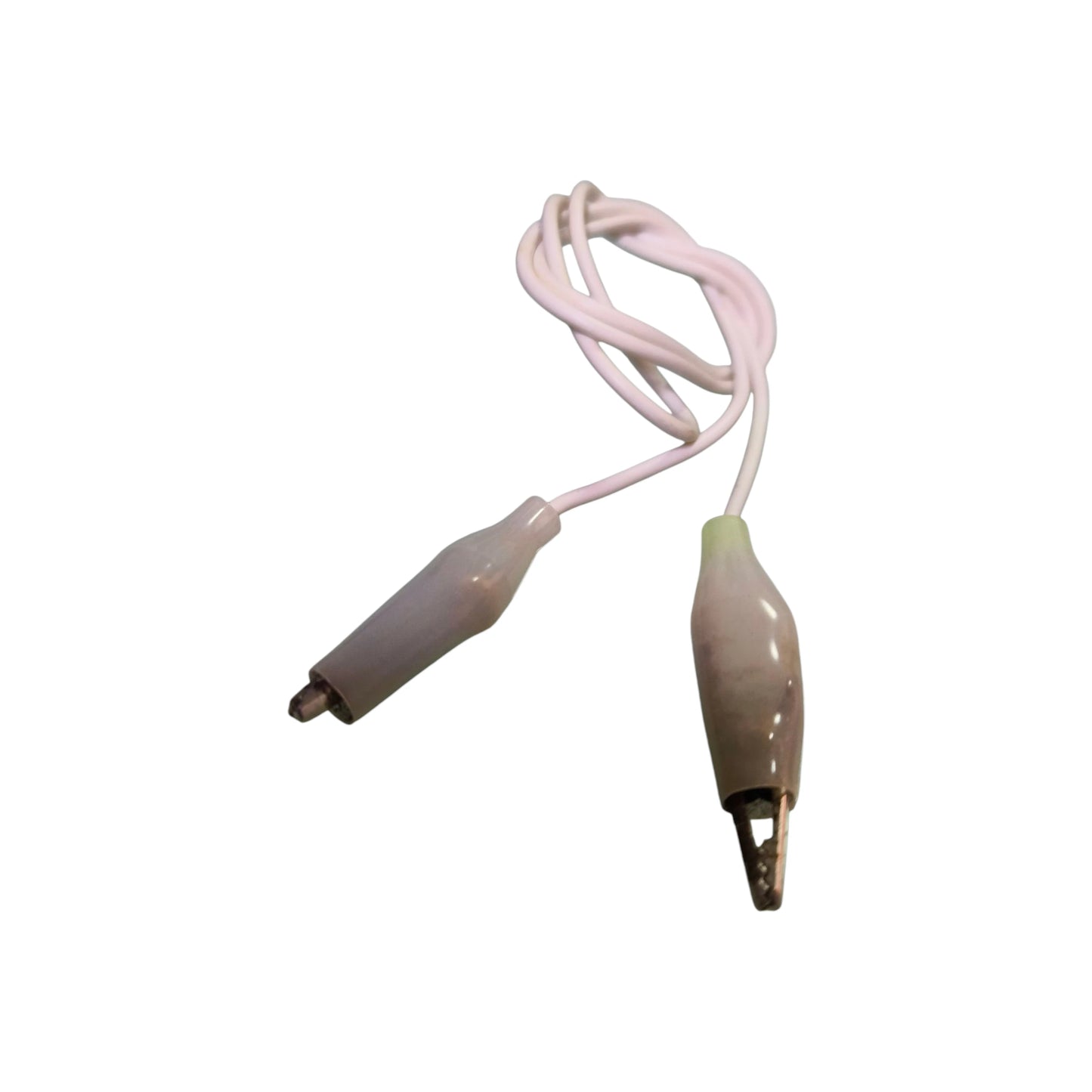 Alligator Clip with 0.25mm AWG 26 Wire 0.5Meter Available in Black and White