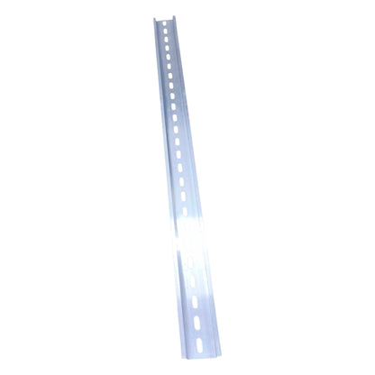 White metal shelf bracket on a white background