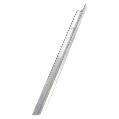 Metallic sword on a white background