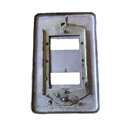 Amco 2 Gang Metal Plate Cover for Classic Type Wiring Devices 2GANGMAMCO I Electx Electrical Supply