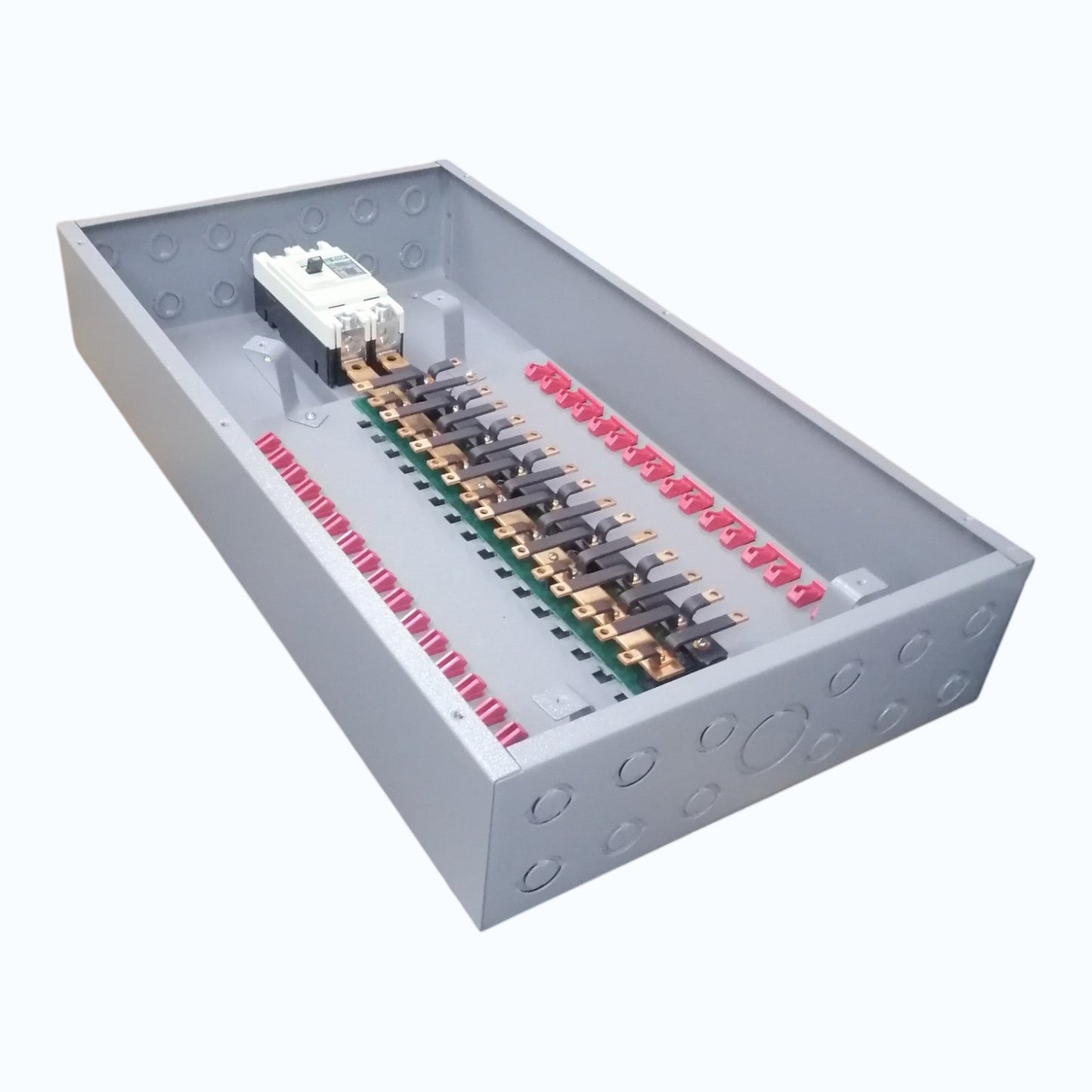 America 16 Branches Panel Board TQD Main 2 Pole For 2 Pole Bolt On Circuit Breaker Surface Type Mounting Distribution Panel