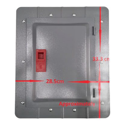 America 4X4 Panel Board 8 Holes 2 Pole for Plug In Circuit Breaker 6 Branches For TQL Distribution Panel AMPB4X4 I Electx Electrical Supply