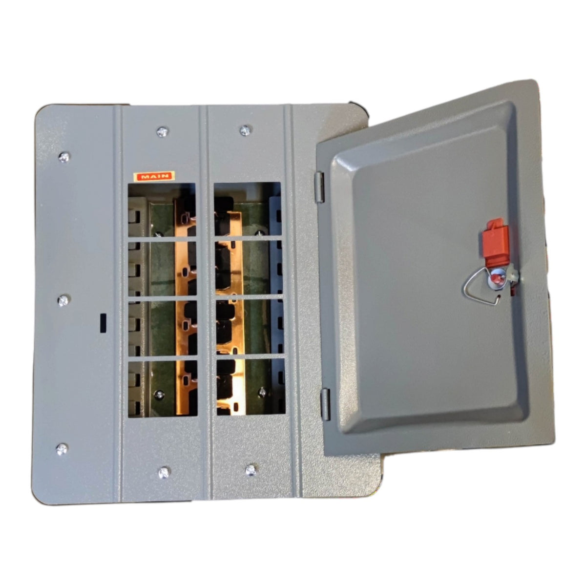 America 4X4 Panel Board 8 Holes 2 Pole for Plug In Circuit Breaker 6 Branches For TQL Distribution Panel AMPB4X4 I Electx Electrical Supply