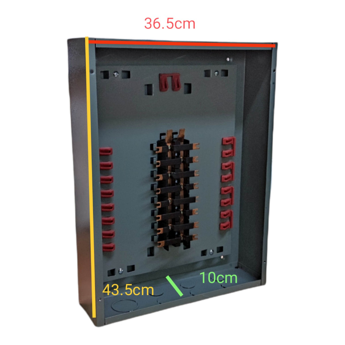 America Panel Board 2 Pole Bolt on TQC Center Main 8 Branches 2 Pole Bolt on for Bolt On type Breakers AMPBTQC8B2P I Electx Electrical Supply
