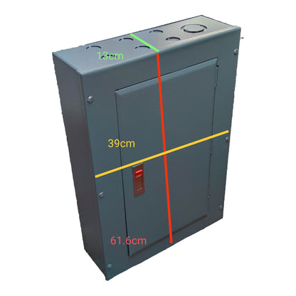 America Panel Board TQD Main 2 Pole 10 Branches 2 Pole TQC Distribution Panel AMPBTQD225TQC10BR2P I Electx Electrical Supply