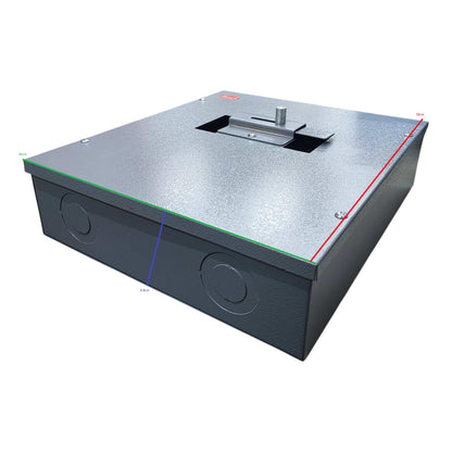 America Powder Coated MTS Panel Board Enclosure Box for GE TQD 2P and 3P Circuit Breakers