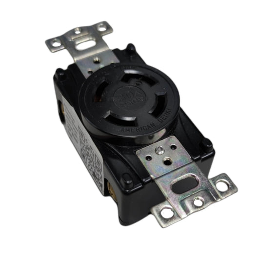 American Denki 30A 3P+E 250V Twist Lock Outlet 4 Pins 4320