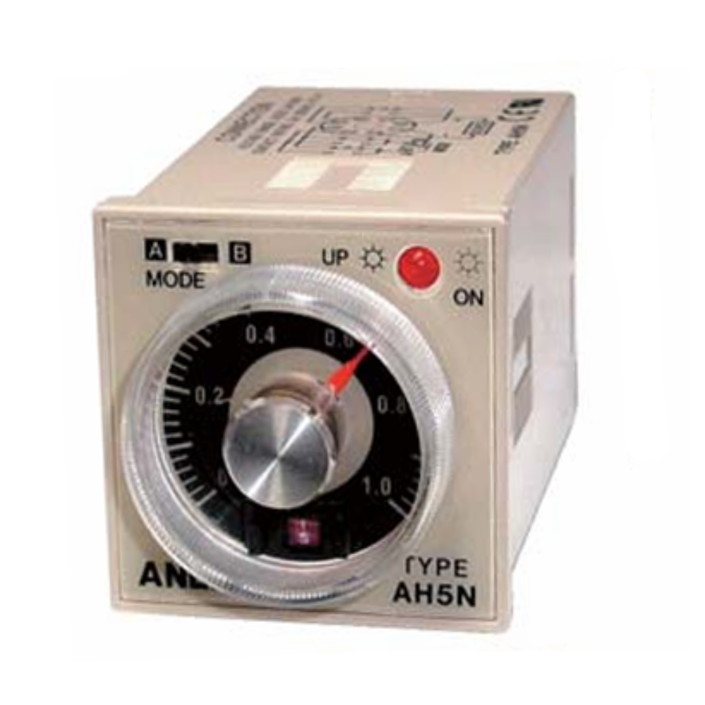 Anly AH5N Wide Voltage Multi-Range Analogue Timer,8 timing ranges from 1sec to 600hour