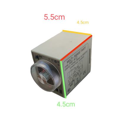 Rectangular mechanical component with dimensions labeled on a white background