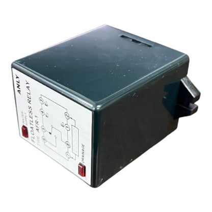 Electrical relay on a white background