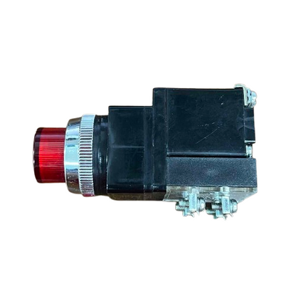 Auspicious 220V Red Illuminated Push Button Transformer Type 220V 30mm