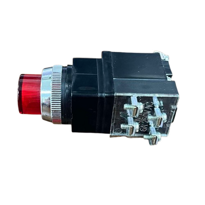 Auspicious 220V Red Illuminated Push Button Transformer Type 220V 30mm