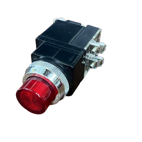 Auspicious 220V Red Illuminated Push Button Transformer Type 220V 30mm