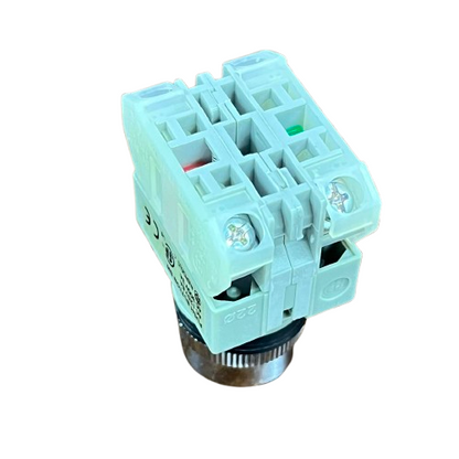 Auspicious 22mm Green Push Button Switch 3A 220V 1NO 1NC
