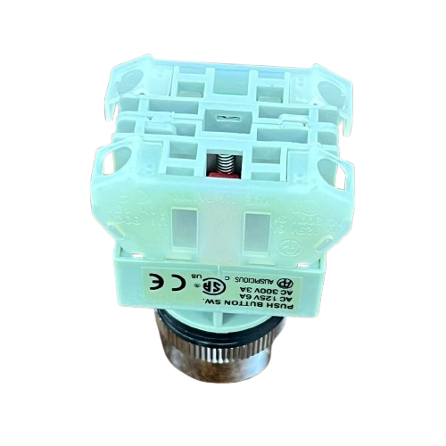 Auspicious 22mm Green Push Button Switch 3A 220V 1NO 1NC