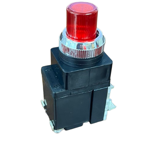 Auspicious 25mm Illuminated Push Button Switch With Indicator 220V LPBT25R