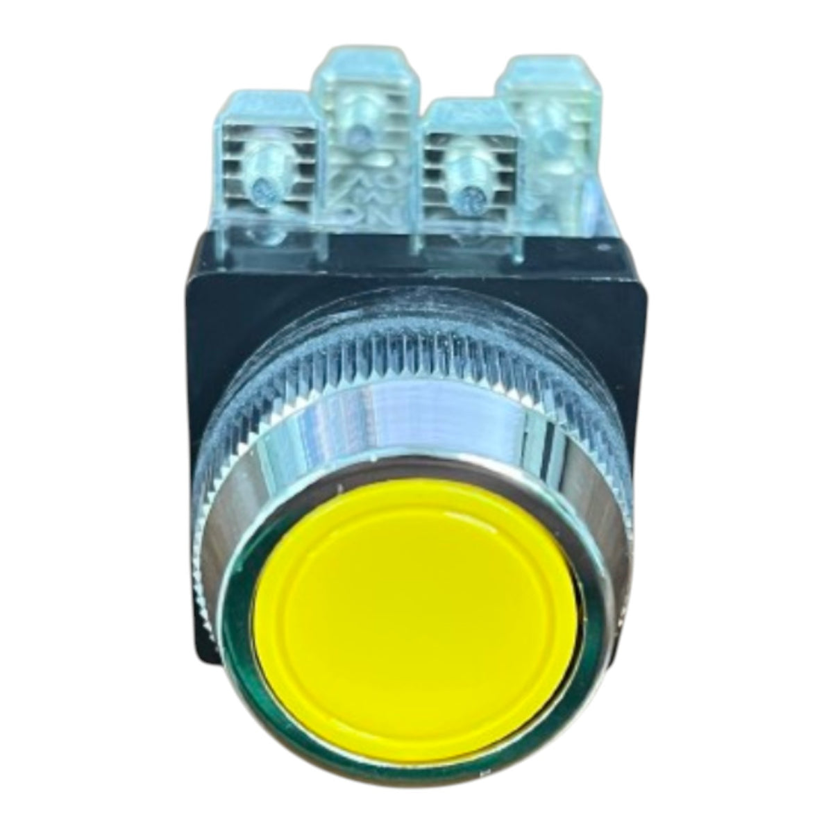 Auspicious 25mm Push Button Switch 3A 220V 2NO+2NC Red Green Yellow PB25 Electx Electrical Supply