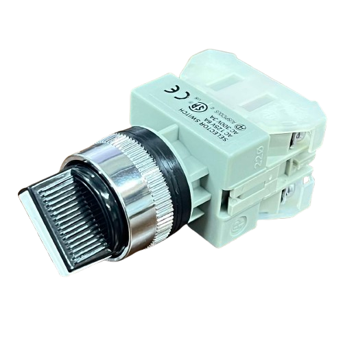 Auspicious 2 Position Selector Switch 22mm 3A 220V AC