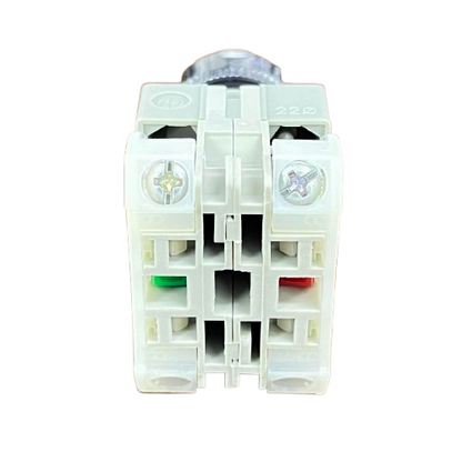 Auspicious 3A 220V Push Button Switch 3A 1NO 1NC Red
