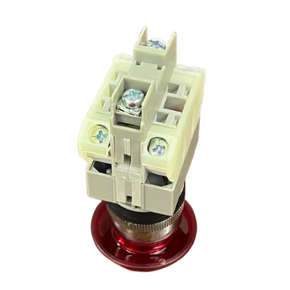 Auspicious Illuminated Emergency Push Button Red 22mm 3A 220V AC