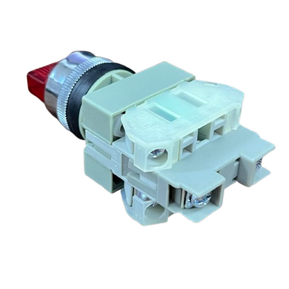 Auspicious 22mm Illuminated Selector Switch Red 3 Position 3A 220V