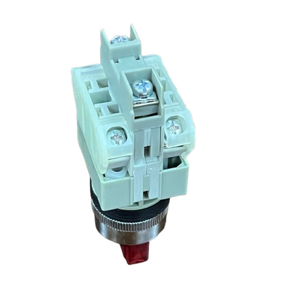 Auspicious 22mm Illuminated Selector Switch Red 3 Position 3A 220V