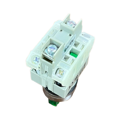 Auspicious Illuminated Selector Switch 22mm Green 2 Position 3A 220V