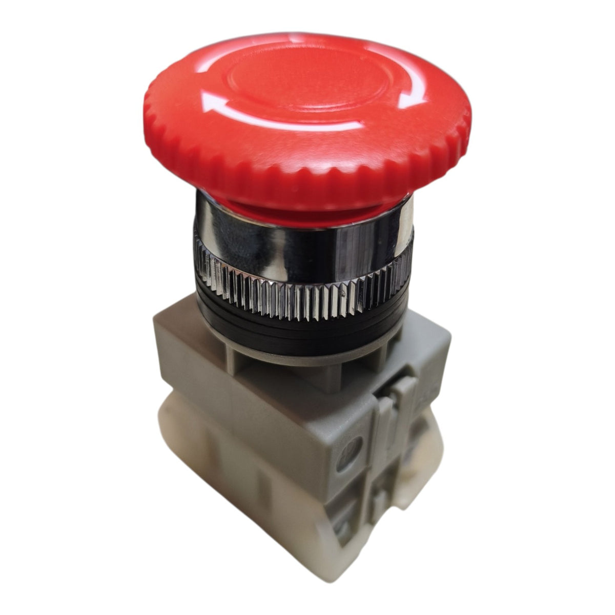 Auspicious Latching Emergency Stop Push Button 25mm Twist to Unlock 3A 220V ALEPB-25 Electx Electrical SUpply