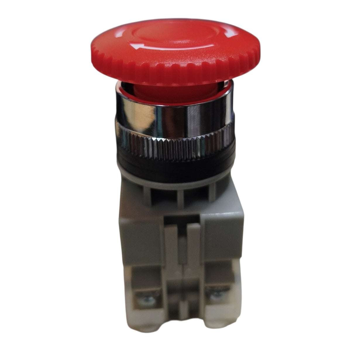 Auspicious Latching Emergency Stop Push Button 25mm Twist to Unlock 3A 220V ALEPB-25 Electx Electrical SUpply