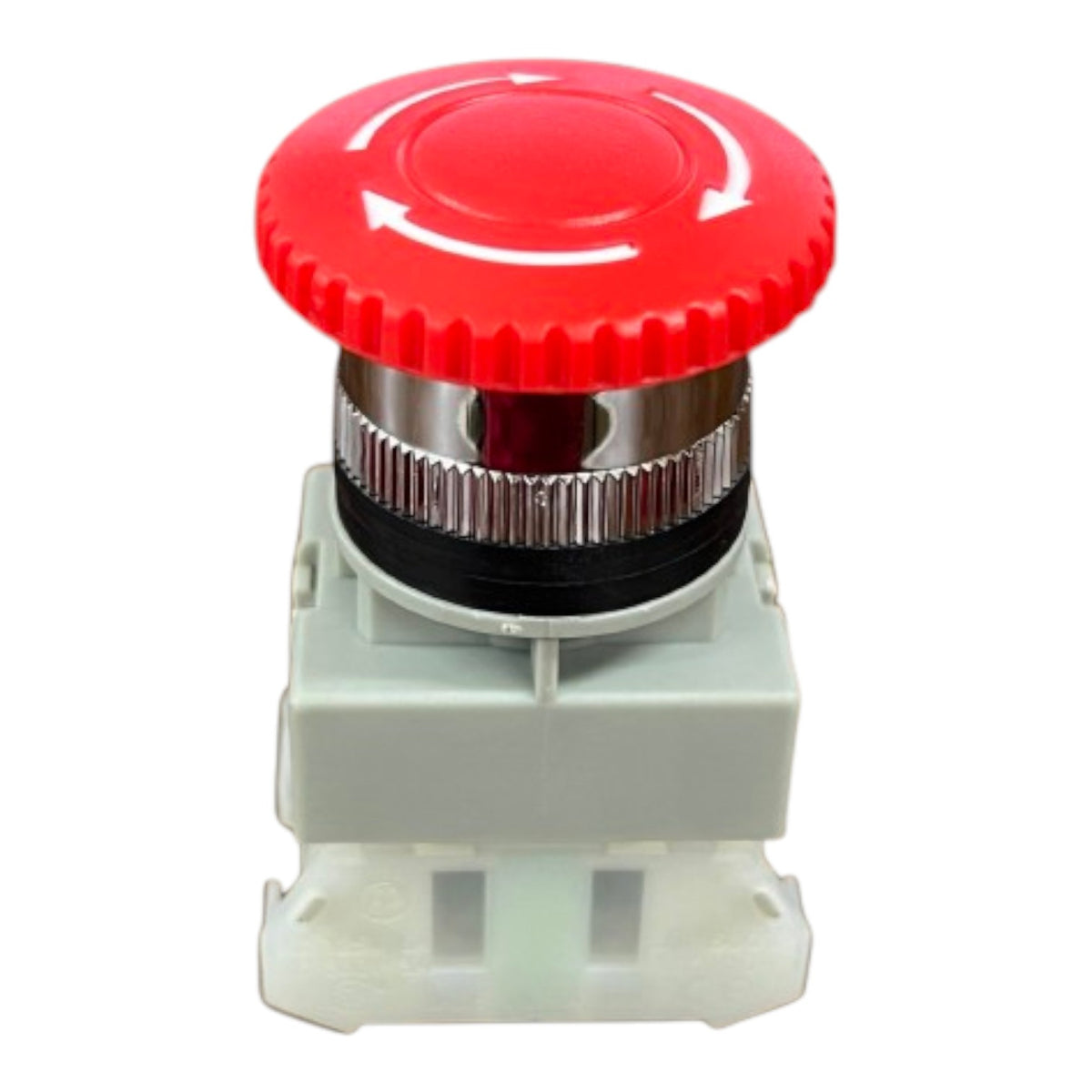 Auspicious Latching Emergency Stop Push Button 30mm Twist to Unlock 3A 220V Electx Electrical Supply