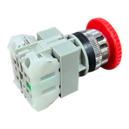 Auspicious Latching Emergency Stop Push Button 30mm Twist to Unlock 3A 220V Electx Electrical Supply