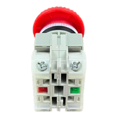 Auspicious Latching Emergency Stop Push Button 30mm Twist to Unlock 3A 220V Electx Electrical Supply